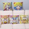 Милая подушка S-Sailor M-Moon Подарок Декор для домашнего офиса Спальня Диван Автомобильная подушка Чехол 45X45