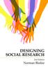 Книга Designing Social Research