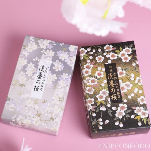 Uno Chiyo's Special Light Ink Sakura Incense, Approximately 200g, Loosely Packed, Nippon Kodo, Made In Japan, Cherry Blossom Scent, Low Smoke