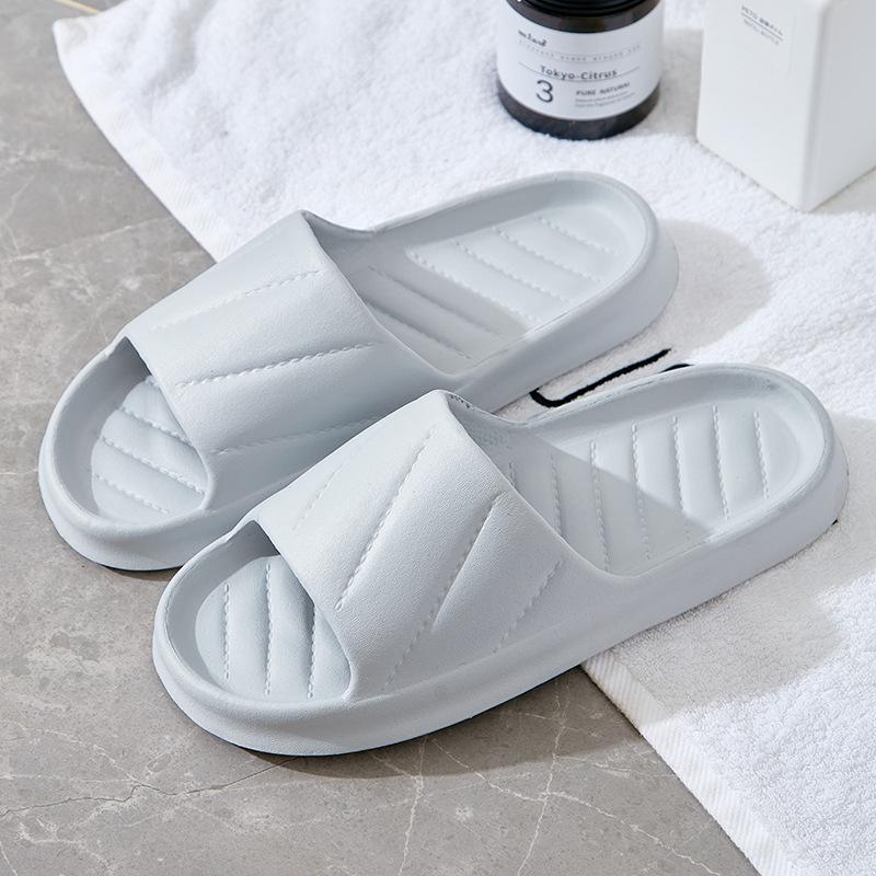 Unisex Non-Slip EVA Shower Slippers - Comfortable Indoor Bathroom Footwear