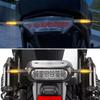 12V M10 Universal Motorcycle LED Turn Signals Light Waterproof Indicators Amber Flasher Blinker Lamp Accessories For Motorbike
