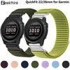 Нейлоновый ремешок для часов Garmin Quatix 8 Fenix 8 7X 6X 6 5 5X Plus Enduro 47/51 мм для Tactix 7 Pro Forerunner 970 965 Браслет