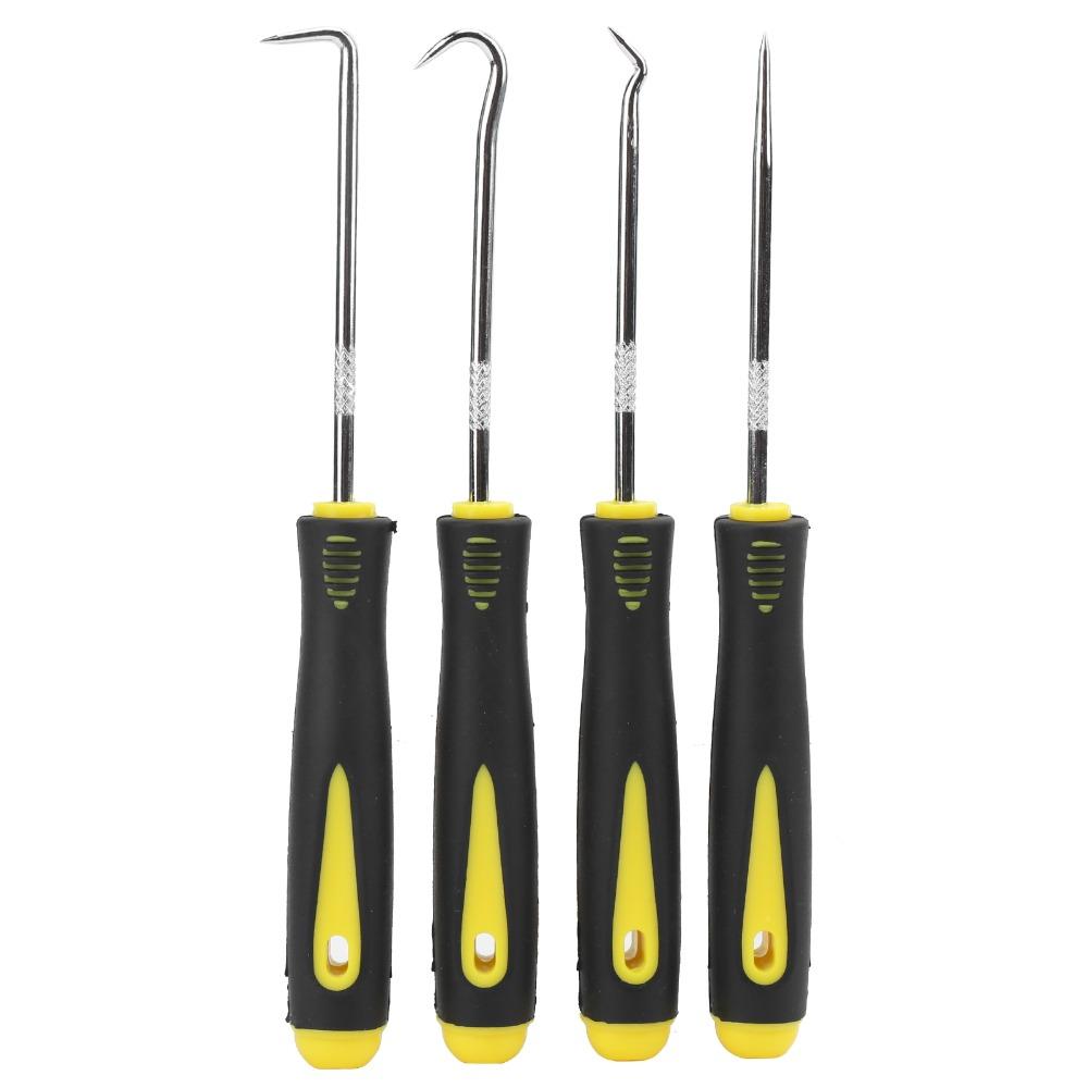8PCS Comfort Grip Oil Seal Pick Hooks Set Anti-Slip Shaft O-Ring Seal Gasket Puller Car Repair