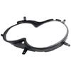 1 пара прокладок фары левая правая для Mercedes W209 CLK 2003-2009 Headlight Slealers Auto Front Lamp Gaskets Kit Black