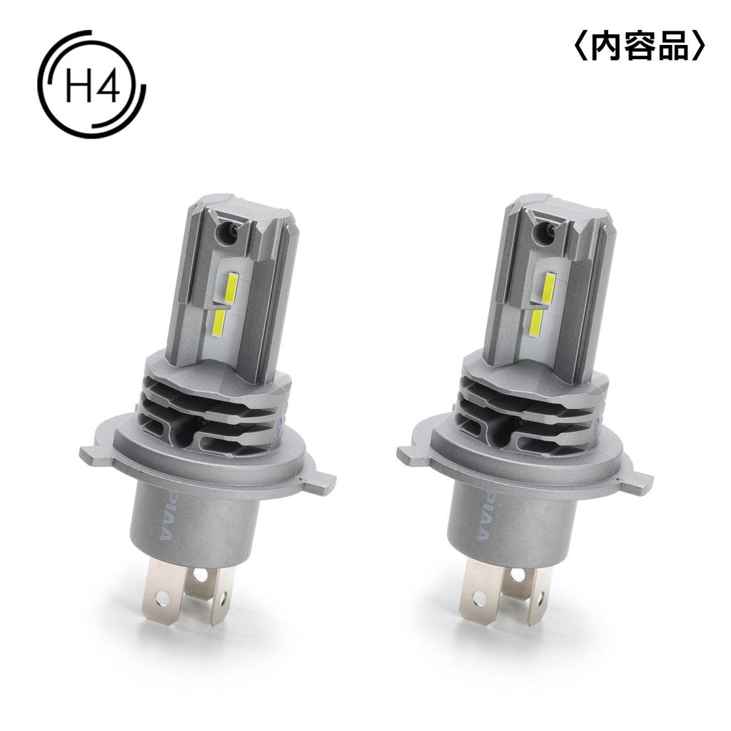 Светодиодная автомобильная лампа PIAA LEH240 Тип Стандарт 12В Соответствует новому техосмотру Водонепроницаемая и упаковка из 2 ламп для фар/противотуманных фар, 6000K, Без контроллера - Серия,