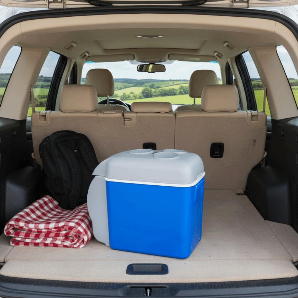 Lightweight Car Mini Refrigerator 7.5 Liter Capacity Car Fridge Car Interior Accessories