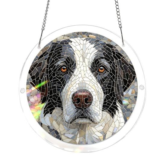 Collectible Puzzle Pendant Acrylic Suncatcher, Colorful Window Hanging, 7.48 Inch Sun Catcher Decoration Ornament, Ideal for Gifting And Home Decor
