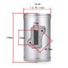 63/70/76/83mm Air Intake MAF Sensor Adapter Air Intake Meter Mounting Base for VW Nissan Honda Ford