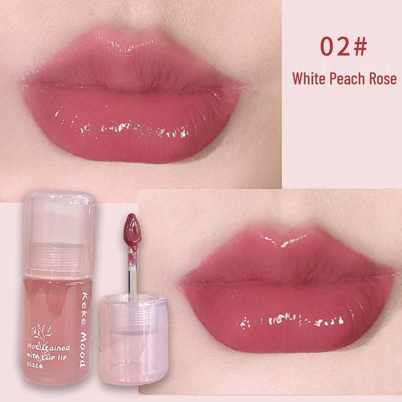 Kekemood Мини Ведерко для Льда Блеск для Губ: Стойкие, увлажняющие пухлые губы для молодого сияния.