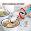 Angle Adjustable Anti-Slip Eating Spoon Anti-Shake Food Aid Fork  Stroke Recovery