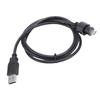Dashboard Panel Cable 3.3ft USB C To USB 3.0 Threaded Flush Mount Rain Proof Extension Cable for