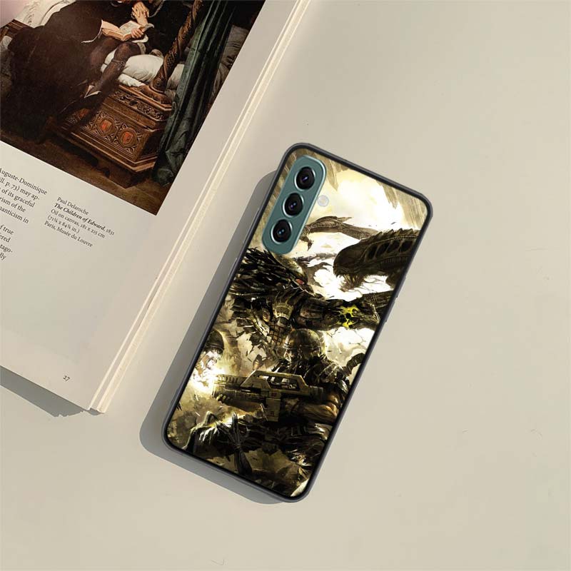Чехол для телефона Alien vs Predator для Samsung A16 A26 A36 A56 Galaxy A17 A12 A52S A13 A23 A33 A53 A22 A32 A02S A03S A42 A72 A73 A9 A8