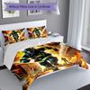 3PC Custom Name Firefighter Bravery Bedding Set Duvet Cover Closure Includes 1 Duvet Cover & 2 Pillowcases for Bedroom