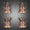 Motorcycle Spark Plug Head Bolt Cover Screws Nut Caps For Harley Sportster XL 883 Softail Dyna Twin Cam Evo 4PCS Engine Covers