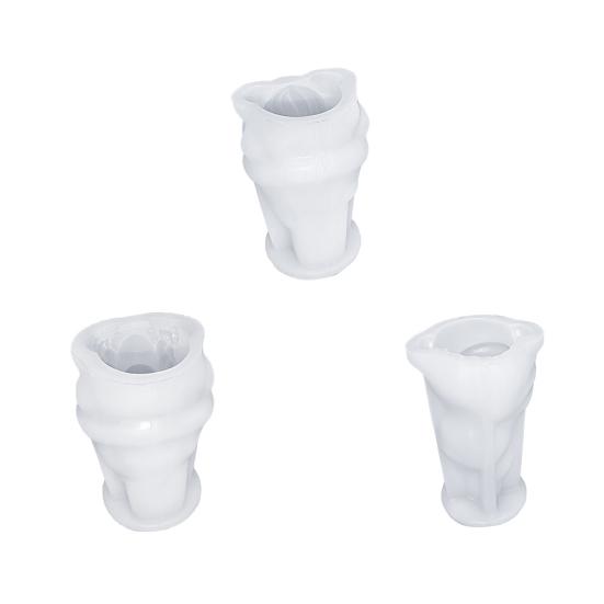 Пасхальная силиконовая форма Пасхальная форма для гномов Форма из пищевого силикона с антипригарным покрытием Легкоочищаемые формы из смолы с блестками Фигурки гномов Пасхальный подарок