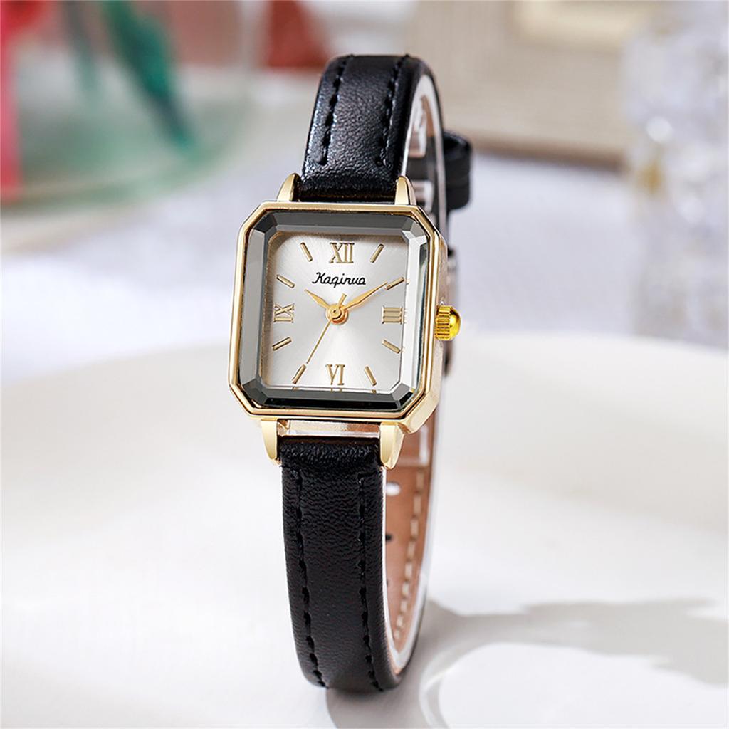 Женские модные кожаные часы