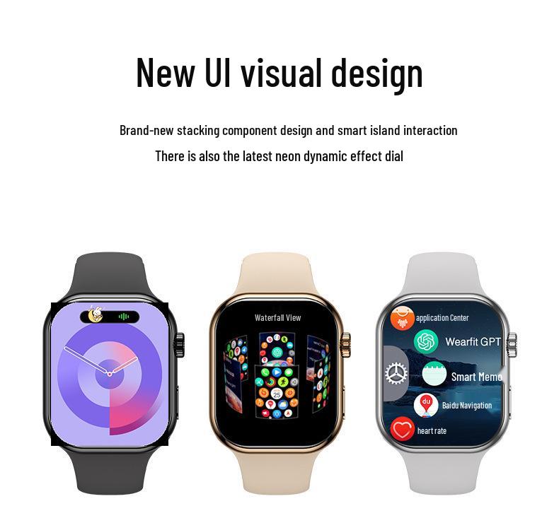 Smartwatch S10: Women's Outdoor Sports Bracelet with Bluetooth Calling, Blood Pressure & Heart Rate Monitoring, and Dual Payment NFC.