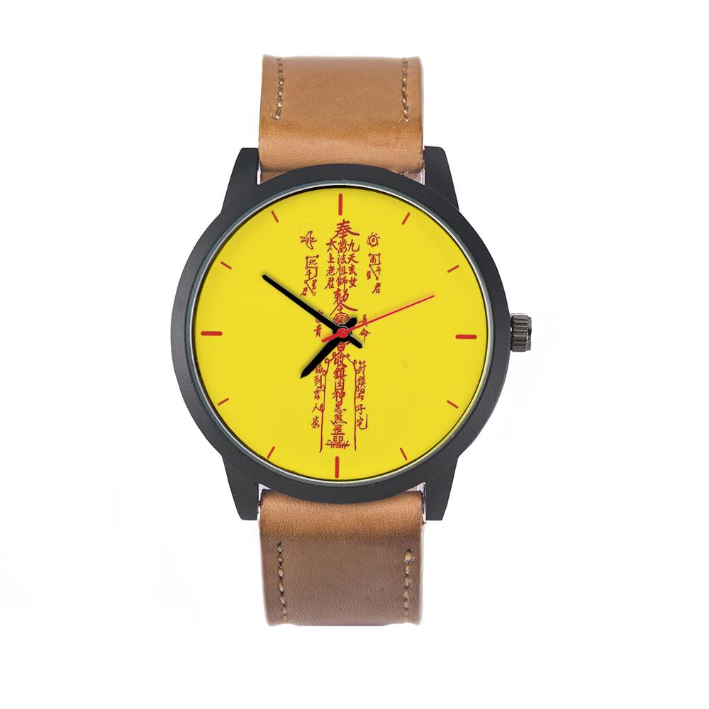 Talisman Fashion Quartz Wristwatches Gift Clock Wristwatch Men Original Bring Good Luck Gifts for Men Watch
