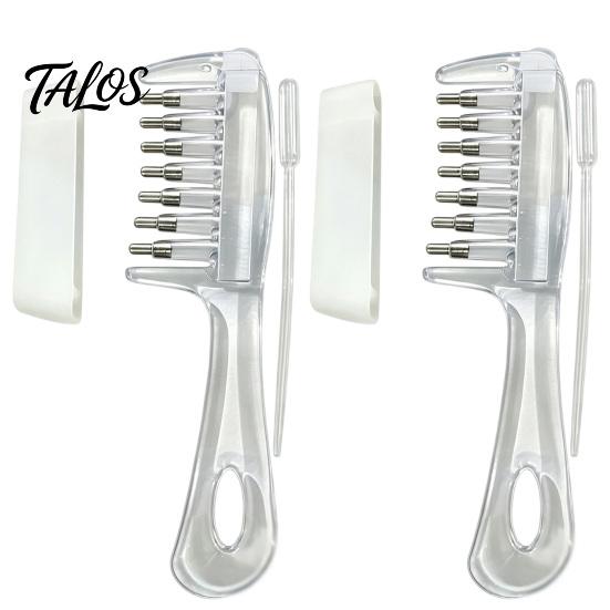 Scalp Massager Comb 1/2Pcs Oil Applicator with Roller Ball, Minoxidil for Hair Dispenser Growth, Massage Dust Cover Nourishing