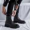 Ботинки Мартин осень британский стиль высокие кожаные трендовые ботинки повседневные рабочие ботинки платформа кожаная обувь мужская 93502-R