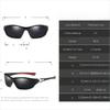 4 шт. Модные поляризационные мужские и женские солнцезащитные очки, подходящие для летней езды на велосипеде, занятий спортом, отдыха на открытом воздухе, рыбалки
