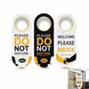 PVC Meeting Label Please Do Not Disturb Hotel Bulletin Board Door Hanger Wall Decoration