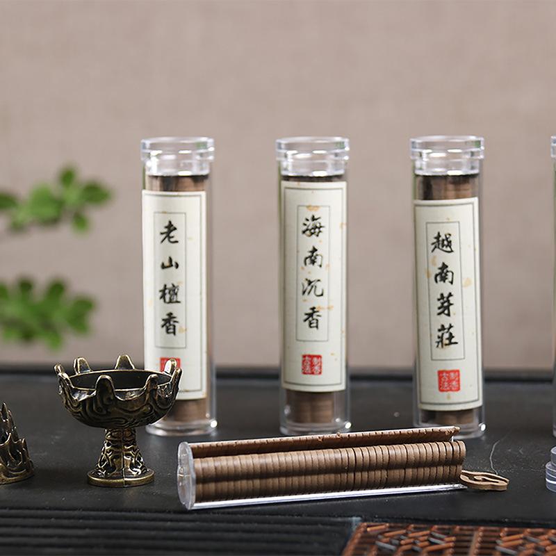42 шт./банка, маленький порошок Xiangyun Stickless Disk Fragrance, китайский ароматизатор, стойкий аромат, сандаловое дерево, агаровое дерево