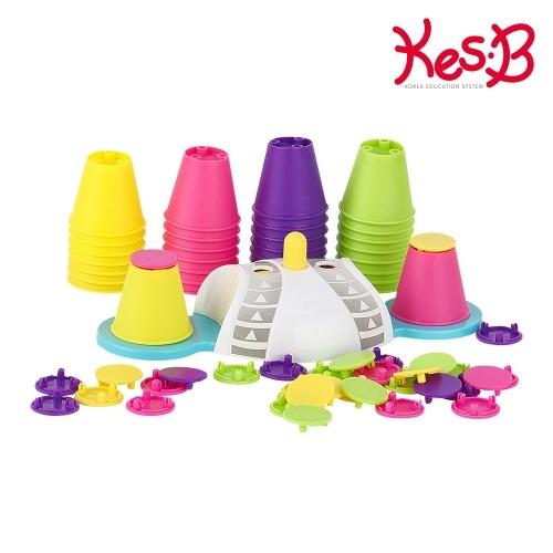 Coreshop CasB 2587 Игра "Цветные стаканчики для складывания"