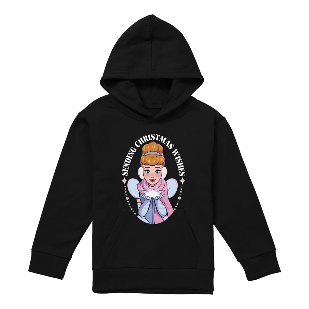 Cinderella Childrens/Kids Sending Christmas Wishes Hoodie