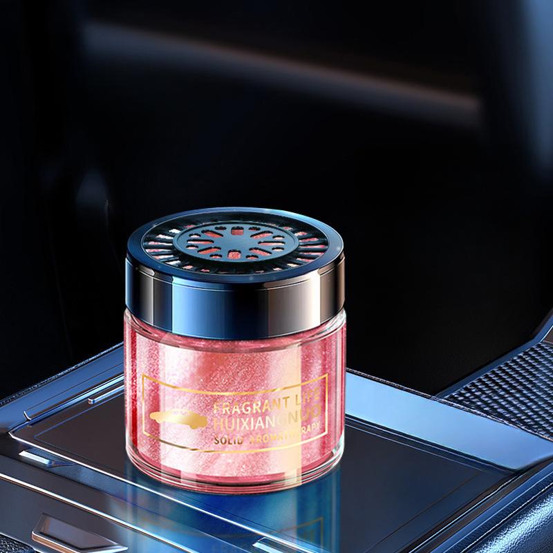 Stylish Solid Perfume Car Air Freshener with Cologne Scent for Long-Lasting Freshness