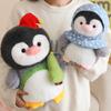 New Penguin Hug Fish Plush Toy Soft Stuffed Animal Penguin Kawaii Peluche Room Decor Birthday Gift