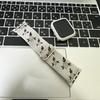 Ретро Цветочный Ремешок+Чехол Для Apple Watch Ремешок 49мм 40мм 44мм 45мм 41мм 38 42мм Эластичный Нейлоновый Ремешок Для iWatch Серии 3 4 5 6 SE 7 8