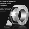 Super Strong Double-Sided Adhesive Tape Nano Tape Transparent Reusable Waterproof Tapes Heat Resistance Home Bathroom Decoration