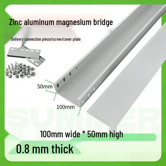 Galvanized Fireproof Stainless Steel Photovoltaic Anti-Corrosion Cable Tray Aluminum Alloy Wireway