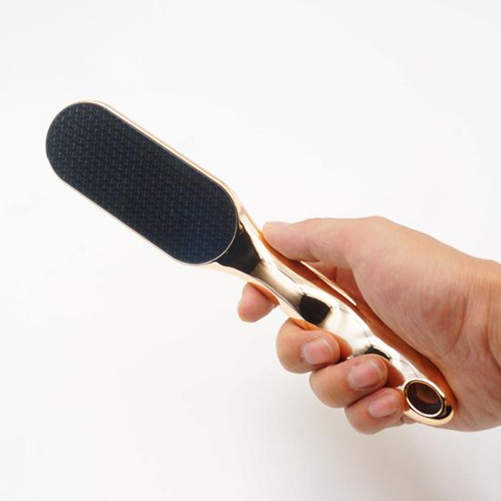 Nanoglass Foot File Dead And Hard Skin Remover Ergonomic Grip Gentle Foot Scrubber Professional Pedicure Tool