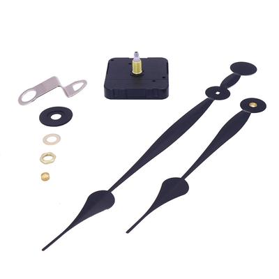 Кварцевый механизм для настенных часов DIY, работающий от батареек, запчасти для ремонта DIY, длинные стрелки