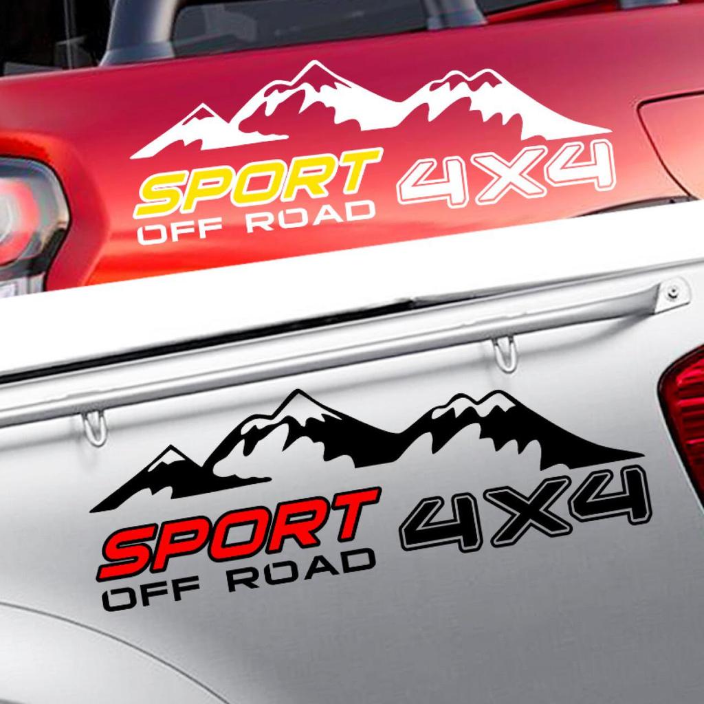 Наклейки и декали для внедорожников Raptor Tundra 4X4 на пикапы