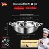 Разделенная горячая кастрюля Huimaiyuan из нержавеющей стали
