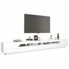 Vidaxl Szafka Pod Tv Z Oświetleniem Led, Biała, 300X35X40 Cm