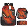 Jurassic Park European and American Retro Schoolbag First Grade~ Fourth Grade Bag Backpack