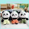 Adorable Plush Panda Toy Realistic Stuffed Animal Cute Plushie For Claw Machines