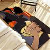 anime C-Cowboy B-Bebop Floor Mat Soft Flannel Entrance Door Mat Non Slip Absorbent Bathroom Bedroom Floor Rug