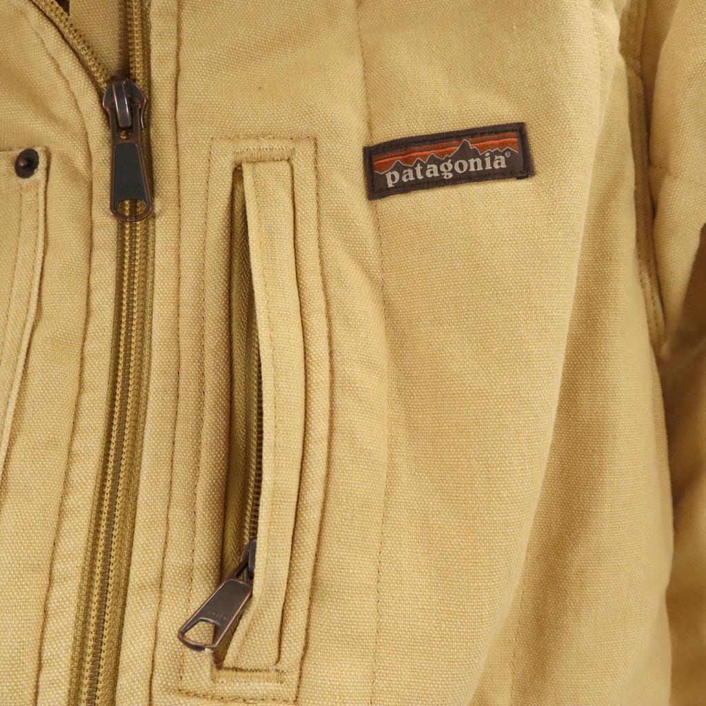Patagonia Хлопковый холст Бомбер Худи Куртка XS бежевый 26685FA21 Для улицы Женская Б/У