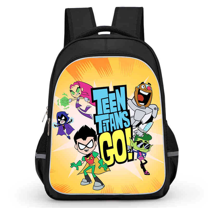 Рюкзак Teen Titans Go Высококачественная печать Многофункциональный Легкий