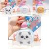 Cute Sweet Cake Plush Cake Roll Keyring Soft Plush Doll Keychain Adorable Gift