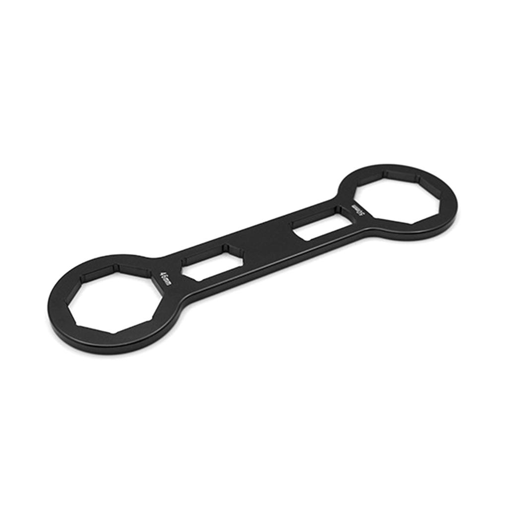 Aluminum Motorcycle Fork Caps Wrench Suitable for Front Forks Suspension Tuning Shock Absorbers Removal and Rebuild Tool