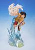 TAMASHII NATIONS Figuarts ZERO ONE PIECE Monkey Luffy Approximately 190mm Painted Finished Figure D. -Brother's Bond- PVC&ABS
