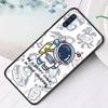 Чехол для телефона Samsung Galaxy A50 A70 A10 A20e A30 A40 A20s A10s A10e A80 A90 A60 A30s, милый чехол с изображением космонавта
