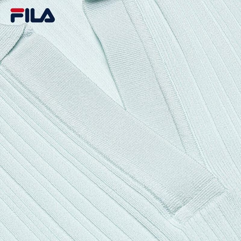 Fila Женский летний вязаный топ с коротким рукавом 2026