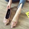 Single Shoes Women's New Shallow Mouth Pointed Flat Shoes Women's Soft-soled Lazy One-pedal Women's Shoes